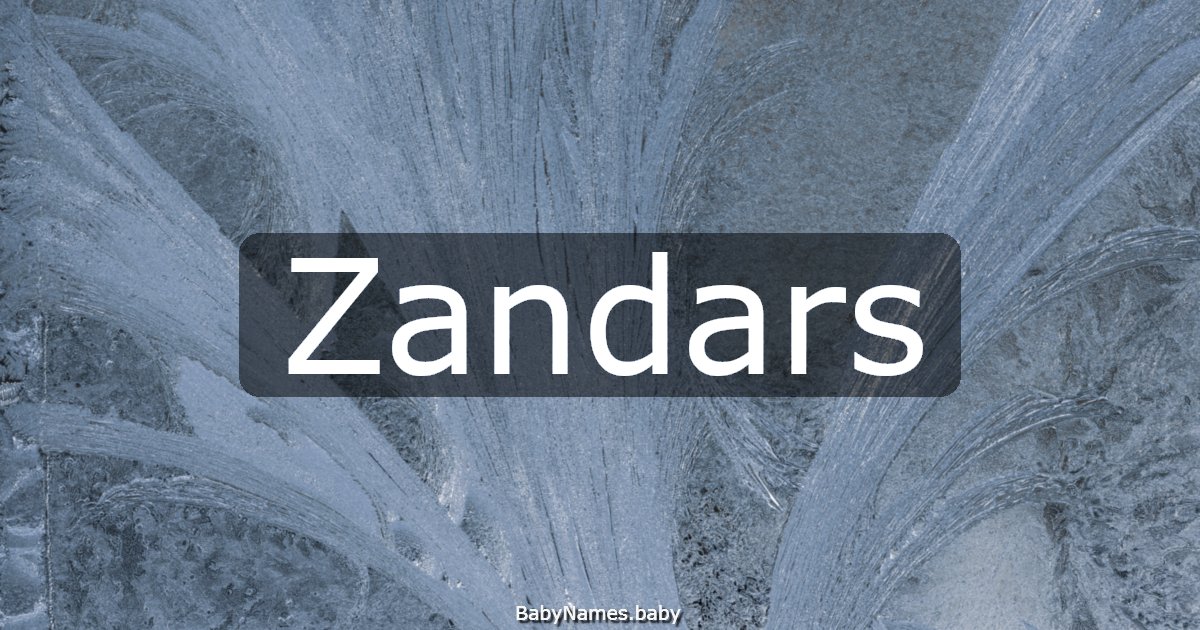 Zandars