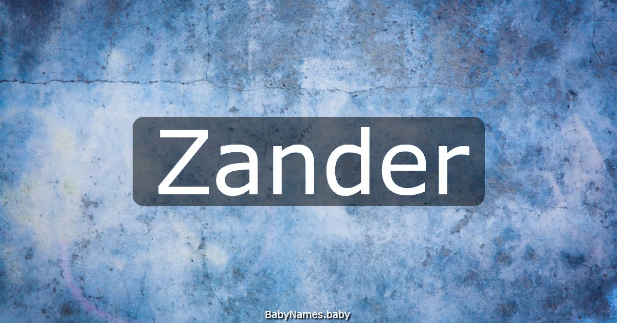 Zander