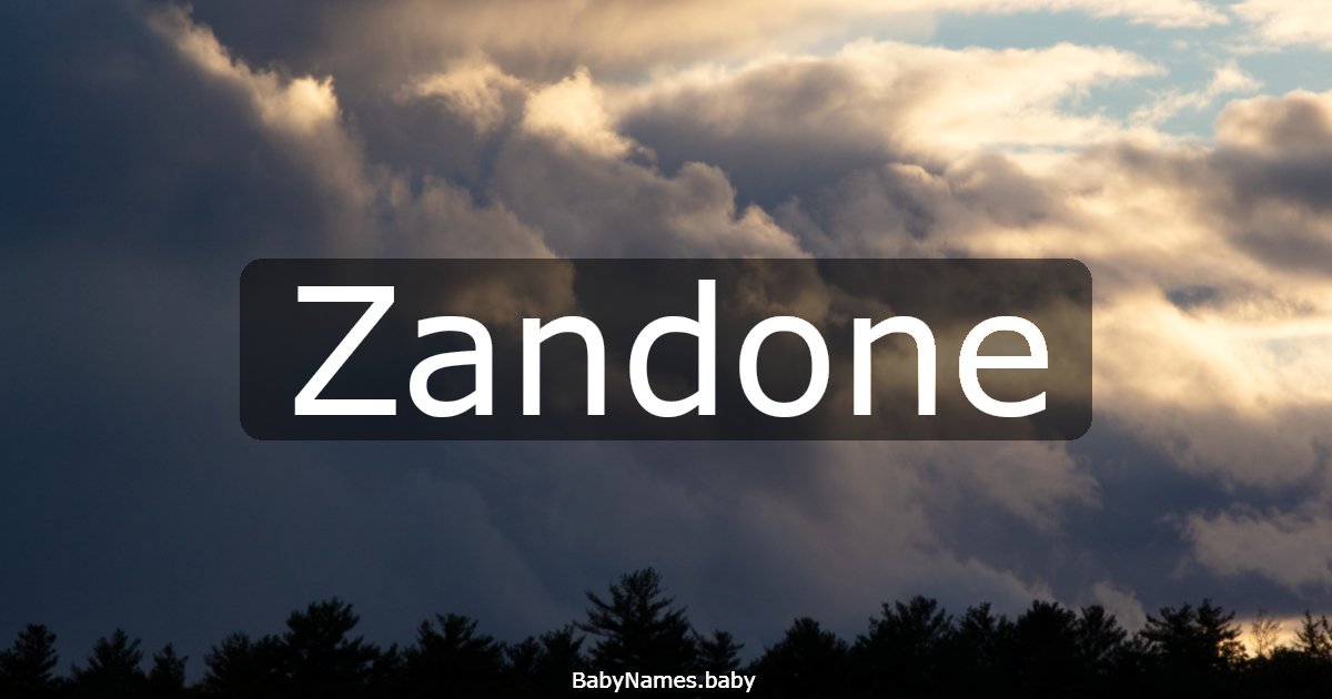 Zandone
