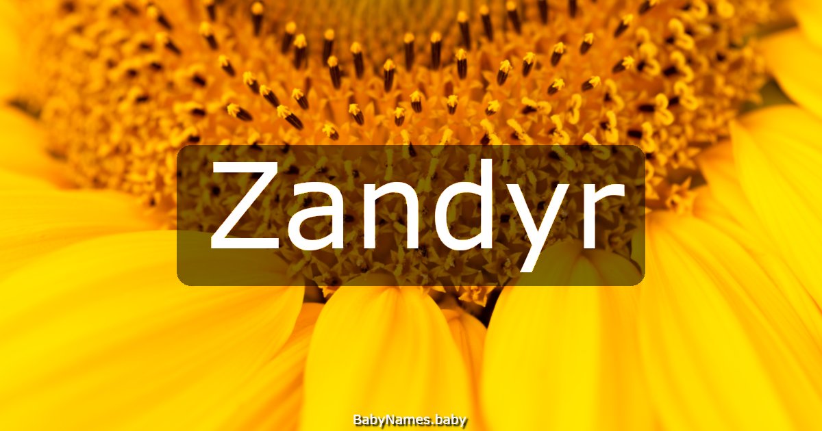 Zandyr