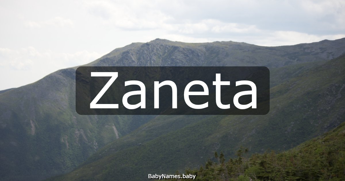 Zaneta