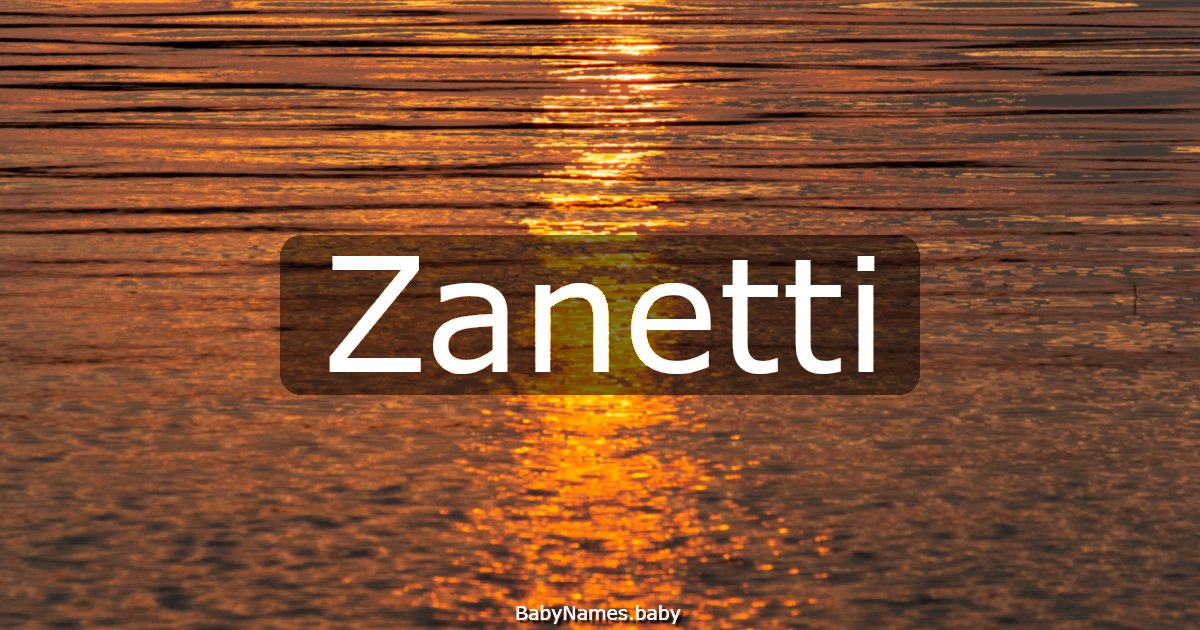 Zanetti