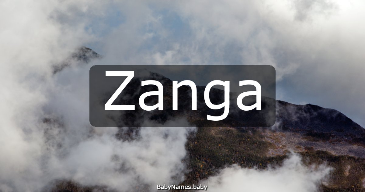 Zanga