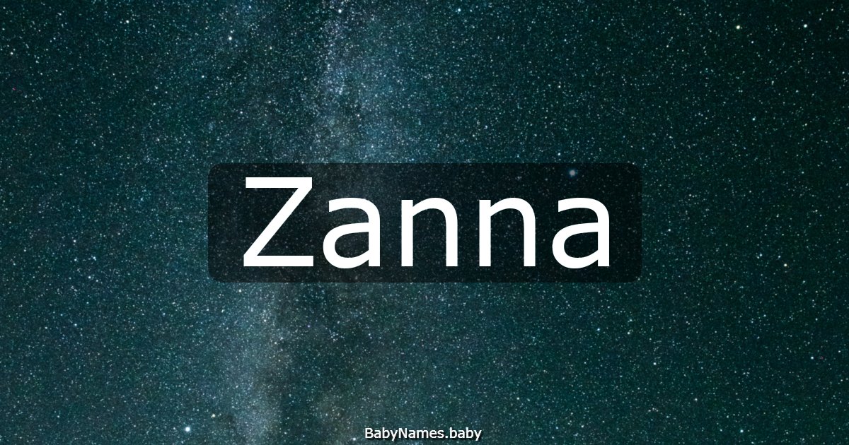 Zanna
