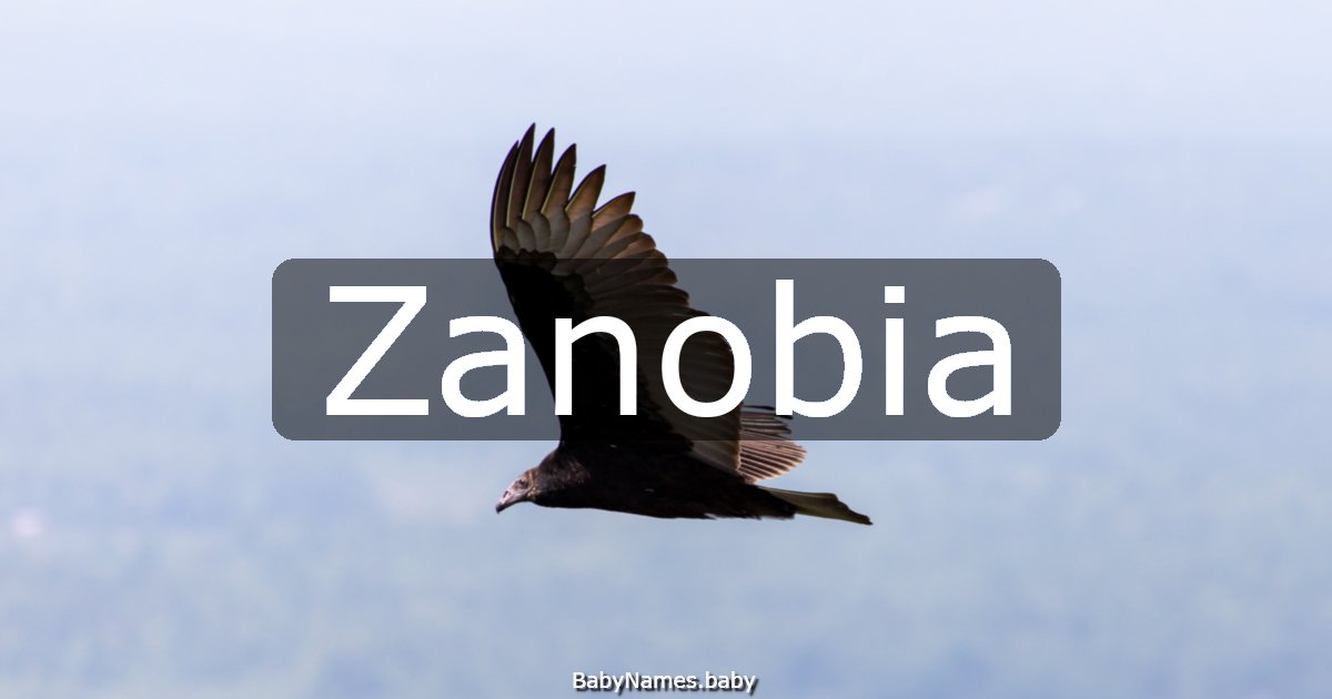 Zanobia