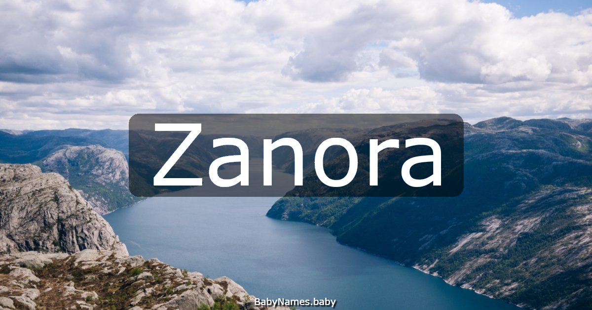 Zanora