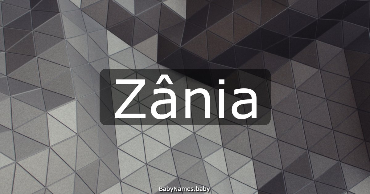 Zânia