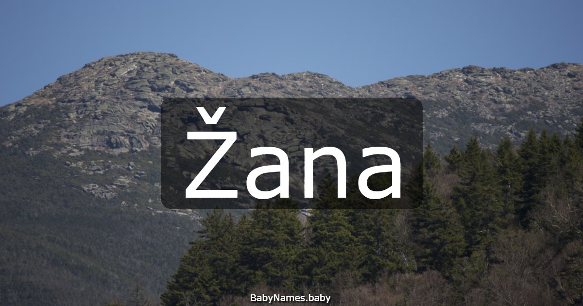Žana
