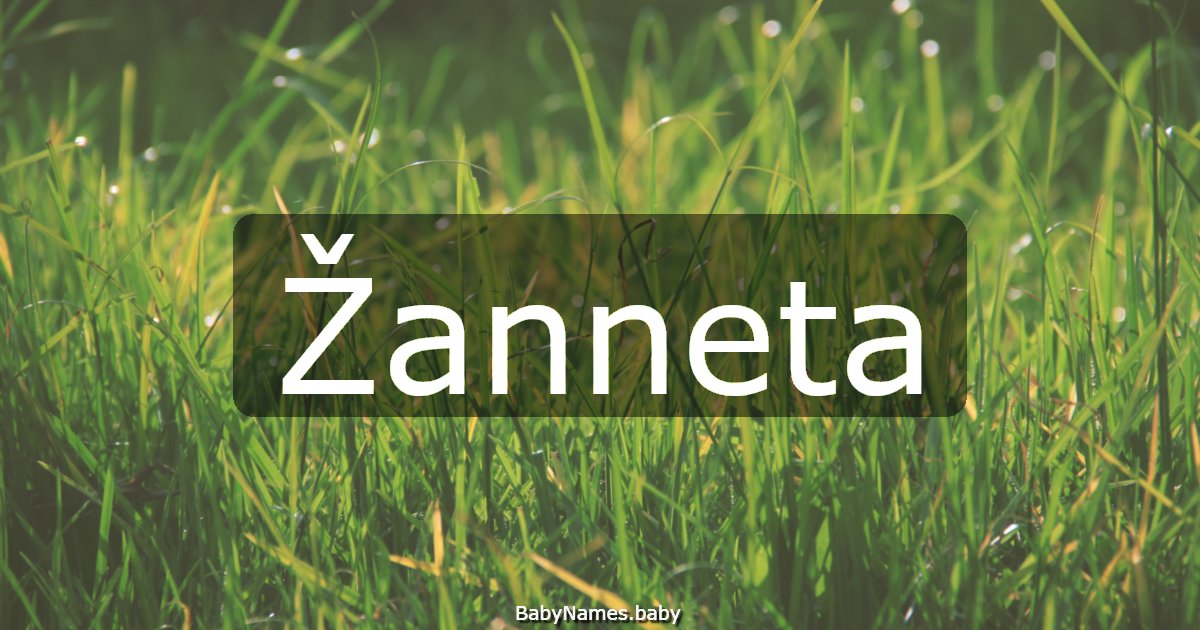 Žanneta
