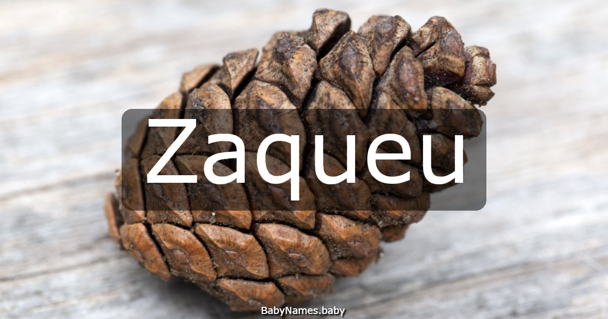 Zaqueu