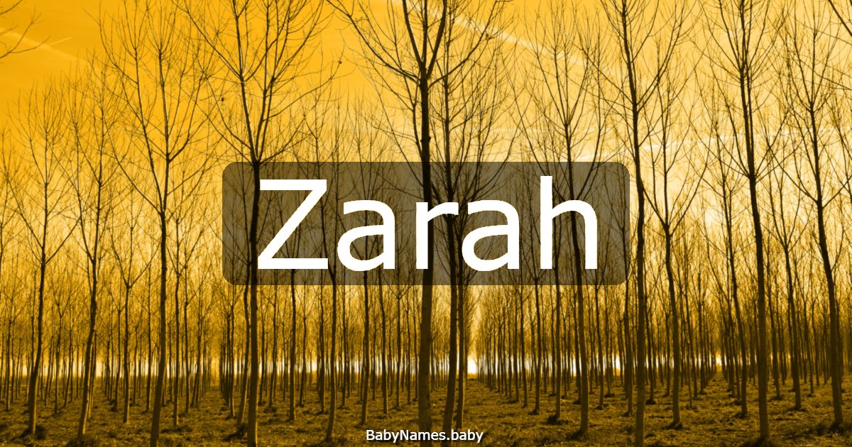 Zarah