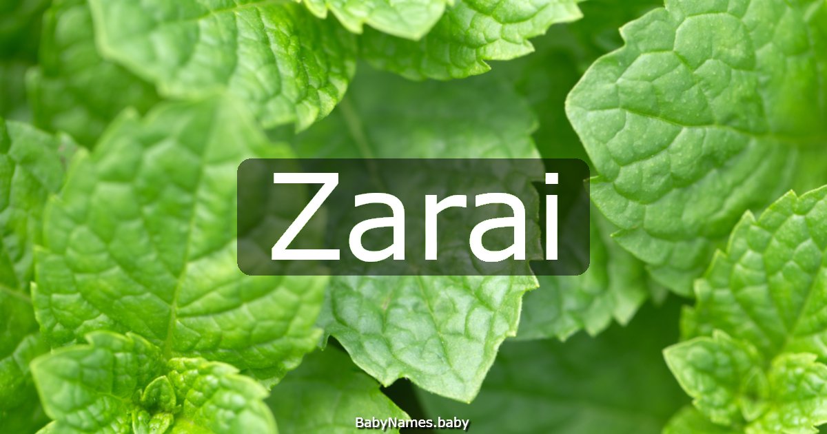 Zarai
