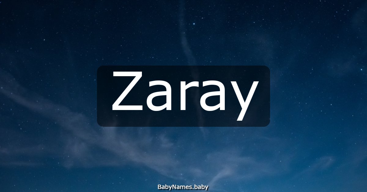 Zaray