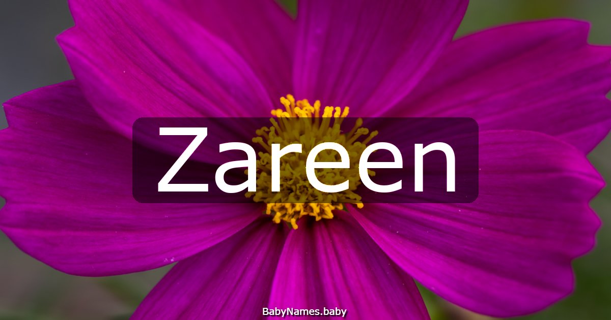 Zareen
