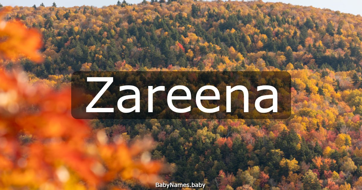 Zareena