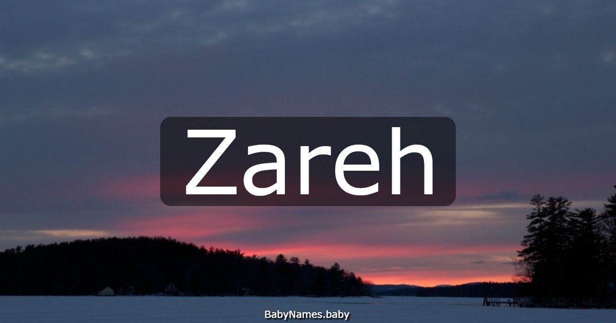 Zareh