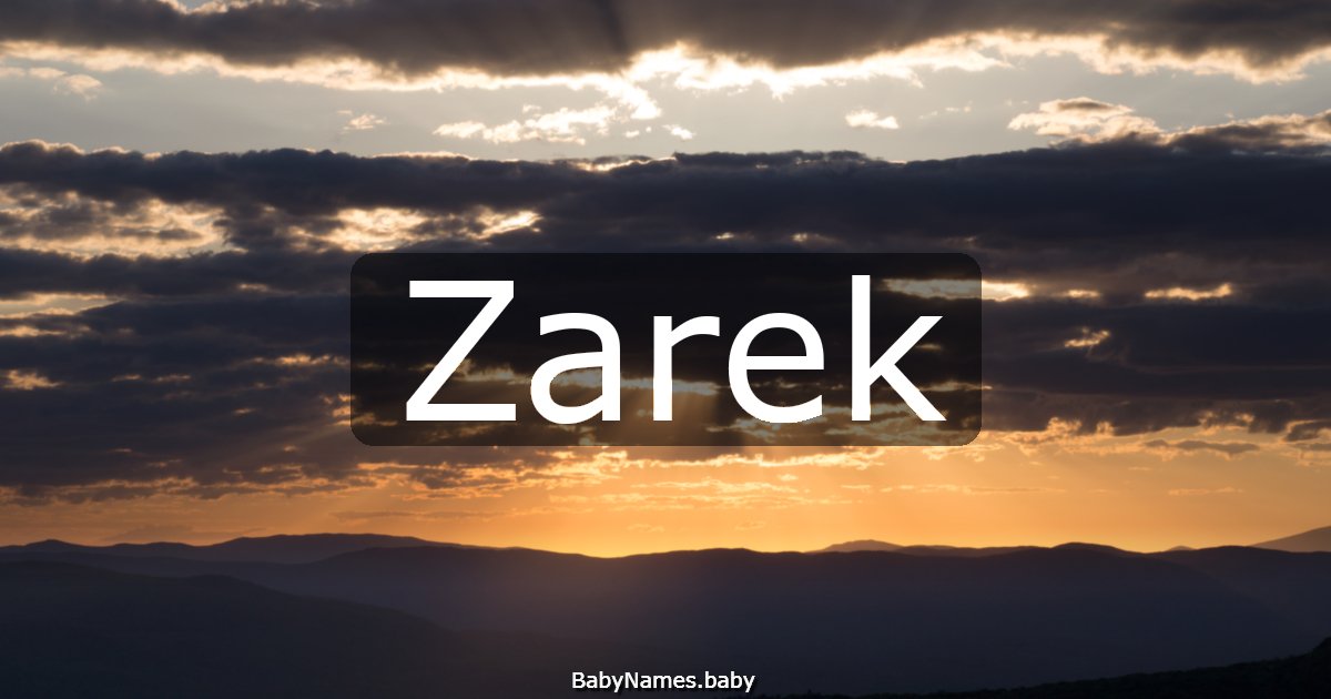 Zarek
