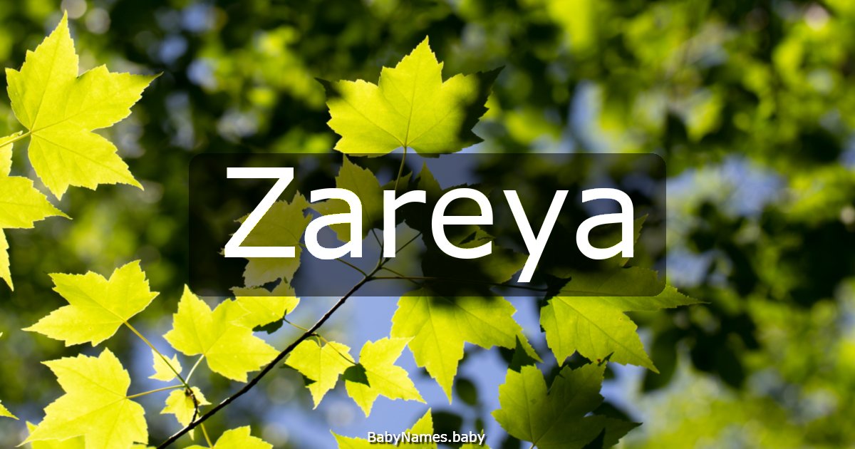 Zareya