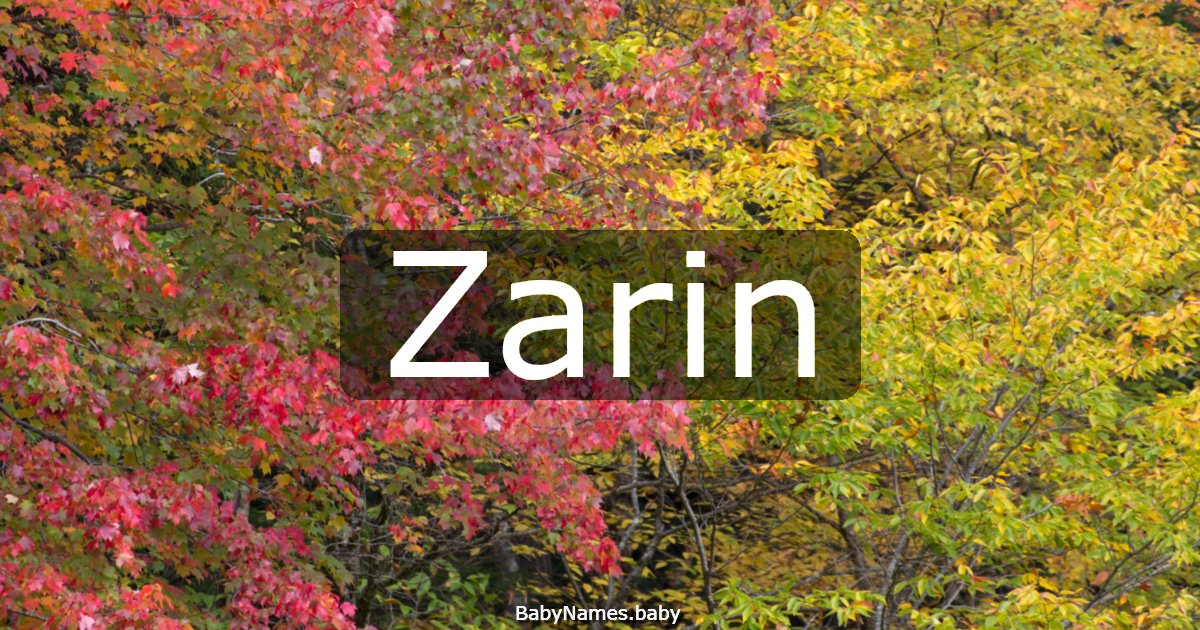 Zarin