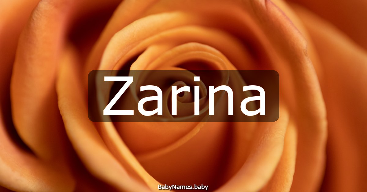 Zarina