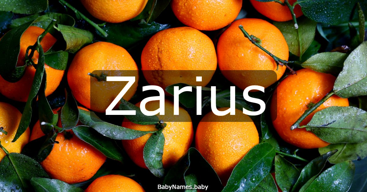 Zarius