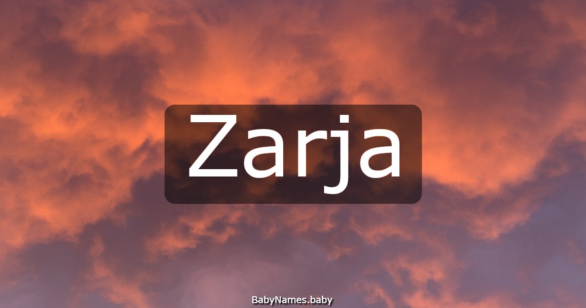 Zarja