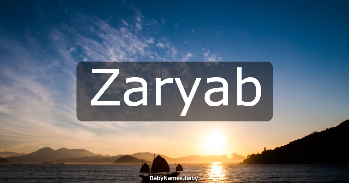Zaryab