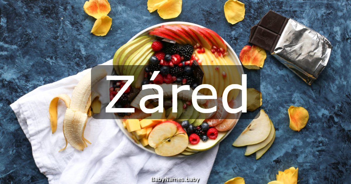 Záred