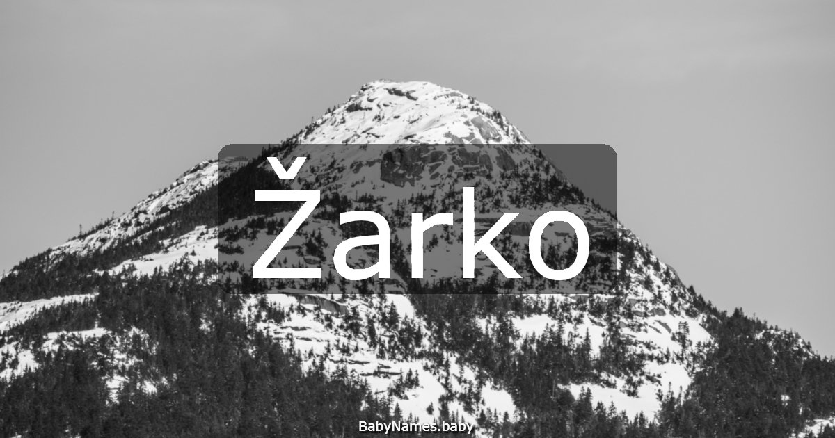 Žarko