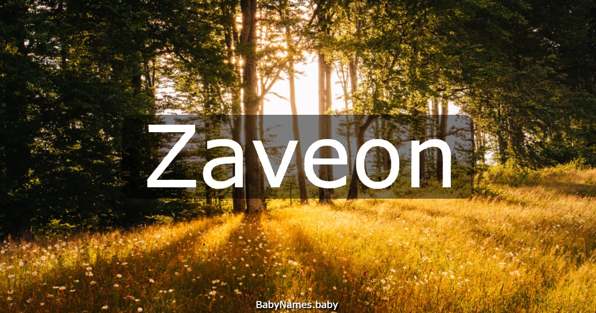 Zaveon