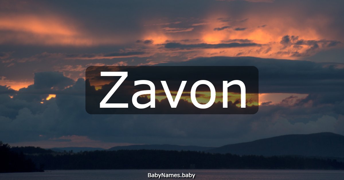 Zavon