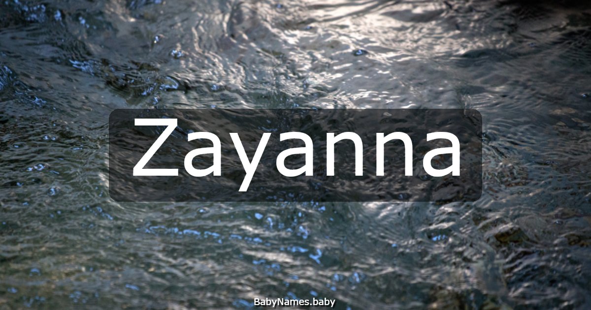 Zayanna