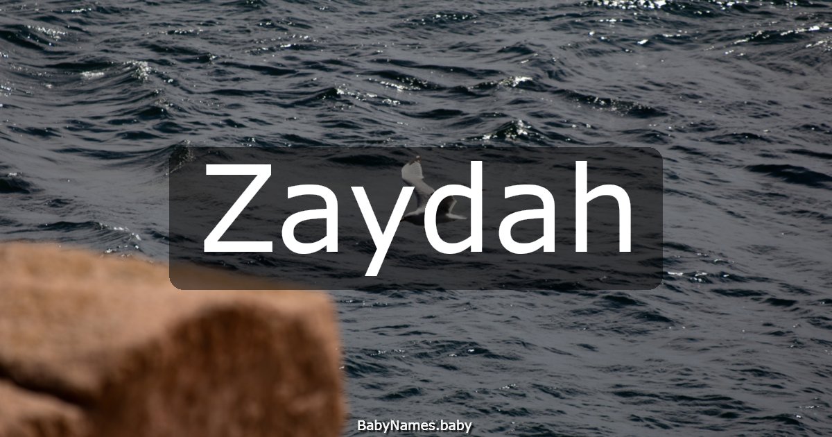 Zaydah