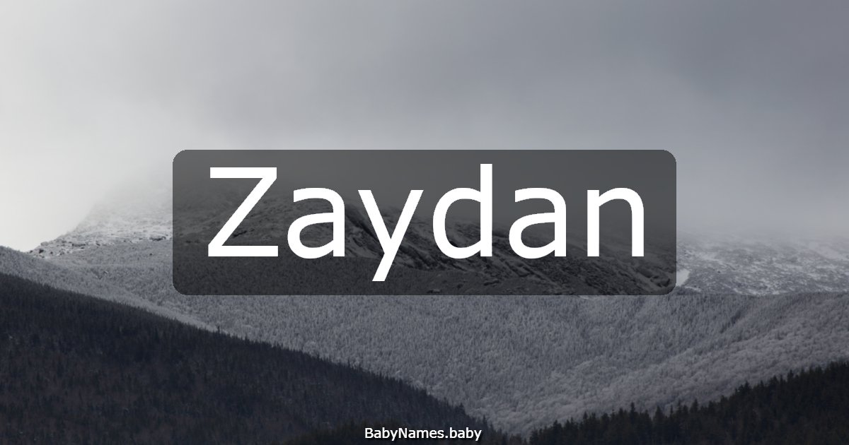 Zaydan