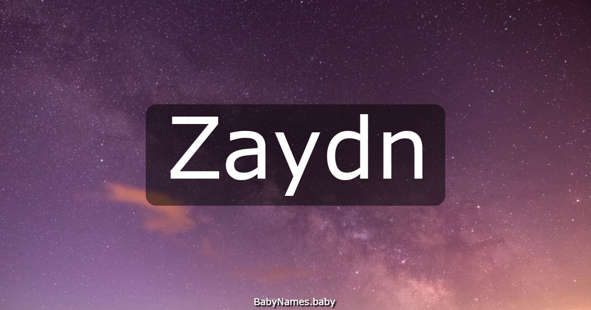 Zaydn