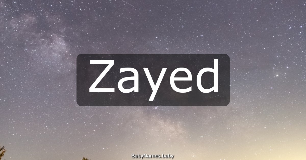 Zayed