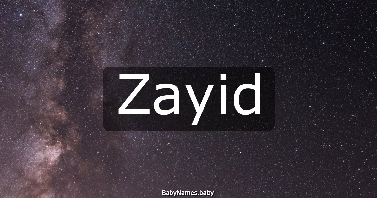 Zayid