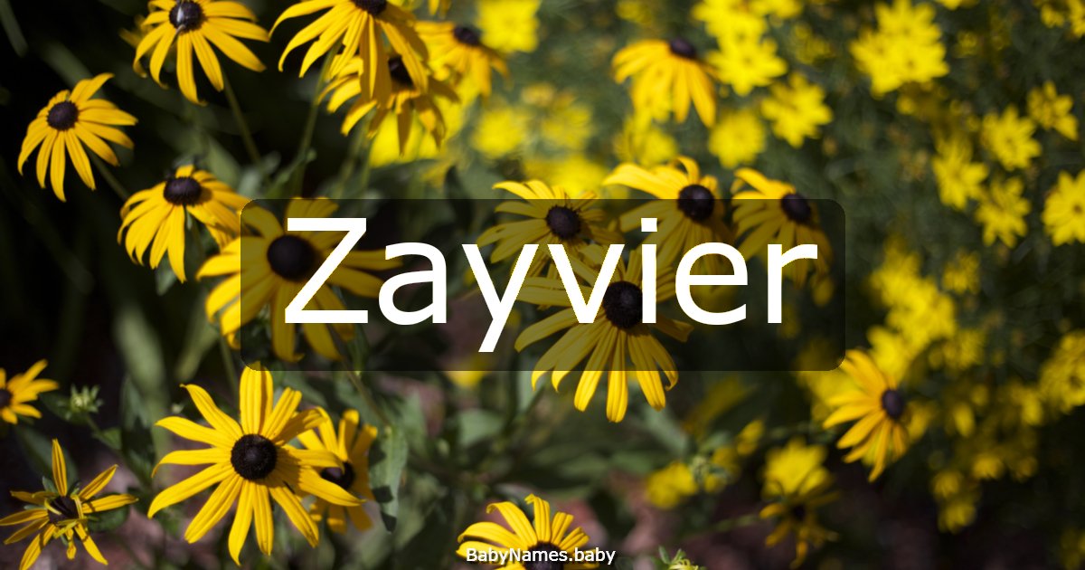 Zayvier