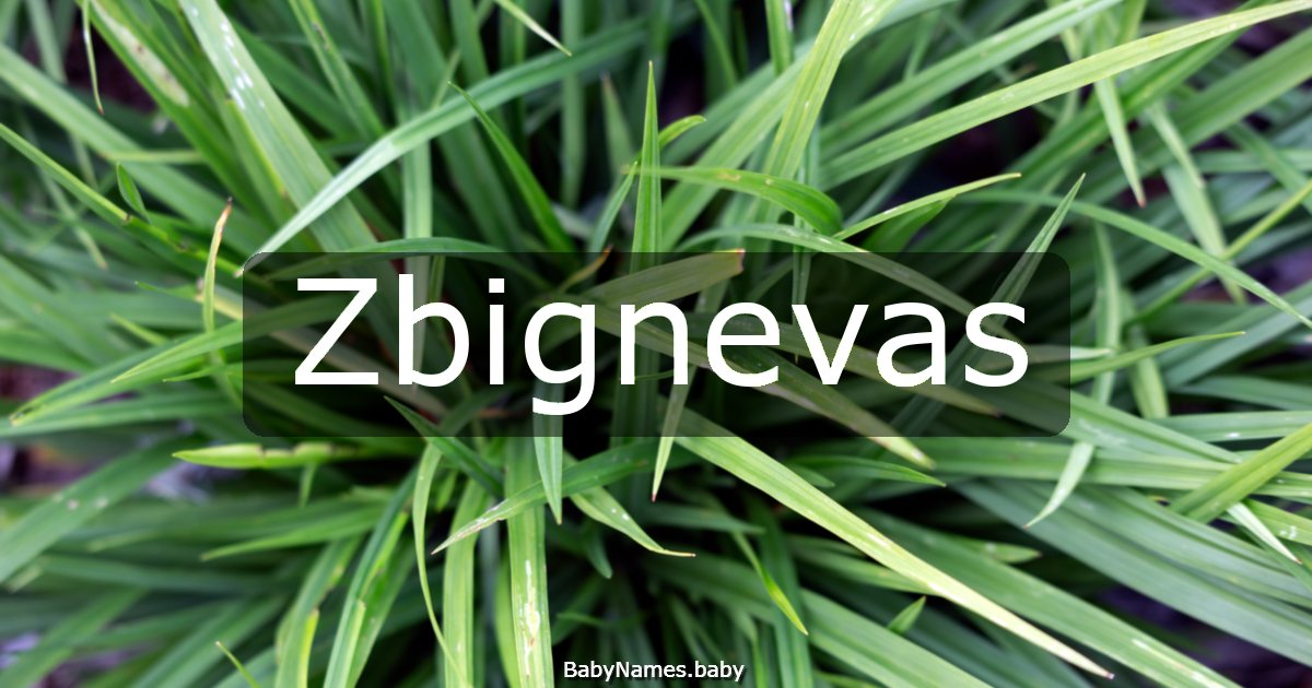 Zbignevas