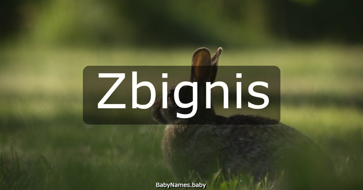 Zbignis