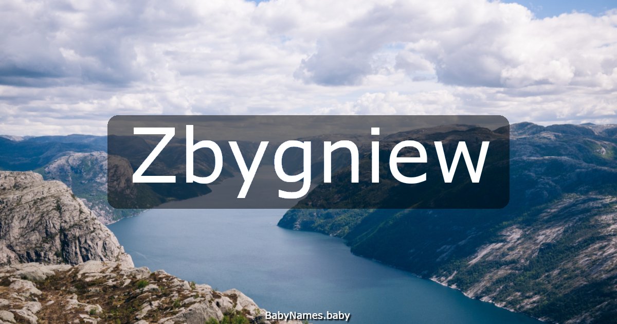 Zbygniew