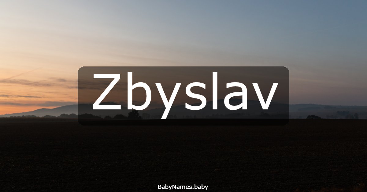 Zbyslav