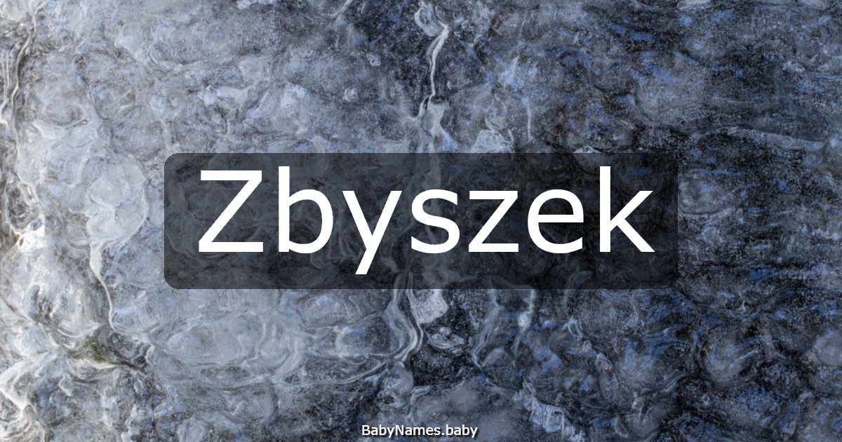 Zbyszek