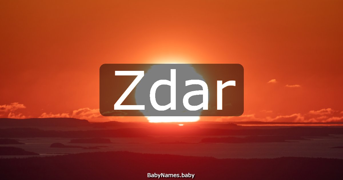 Zdar