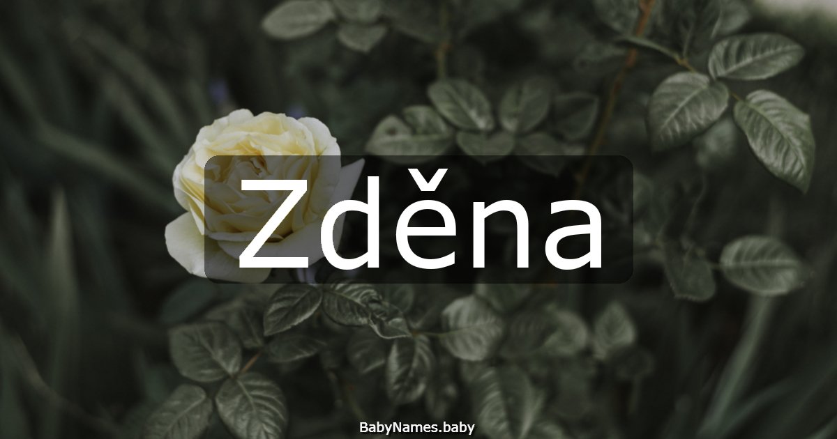 Zděna
