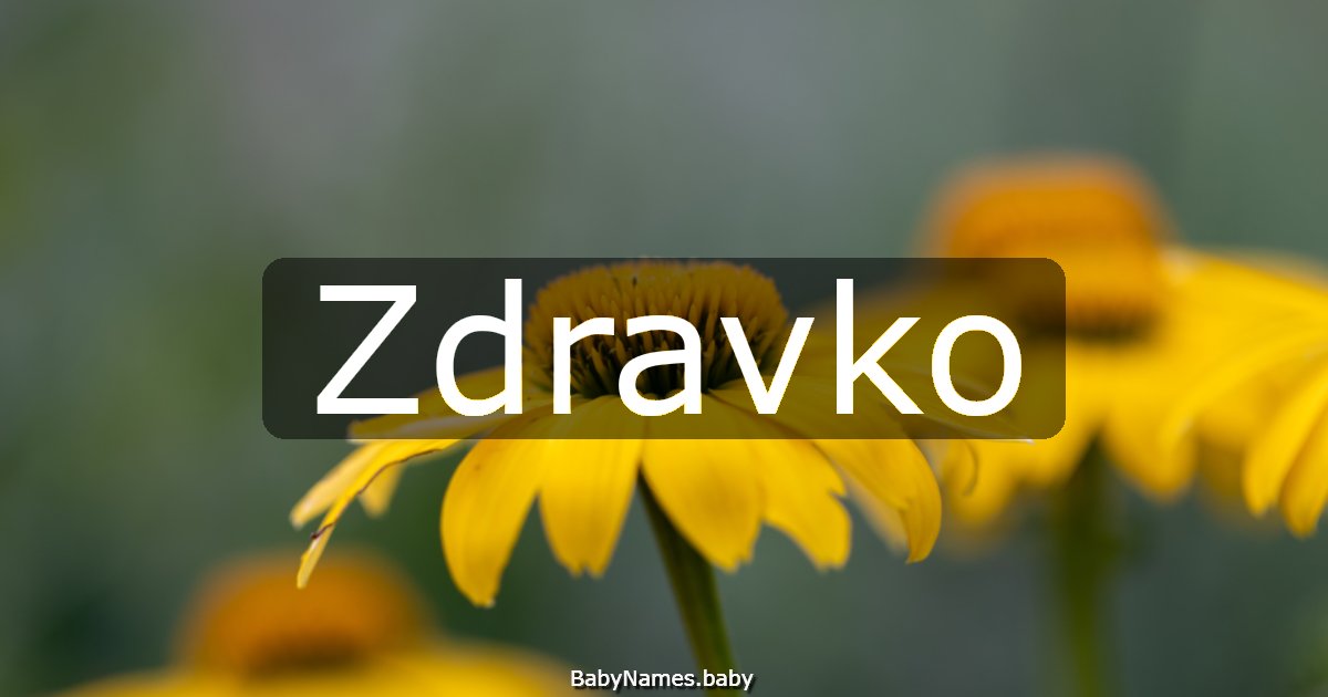 Zdravko