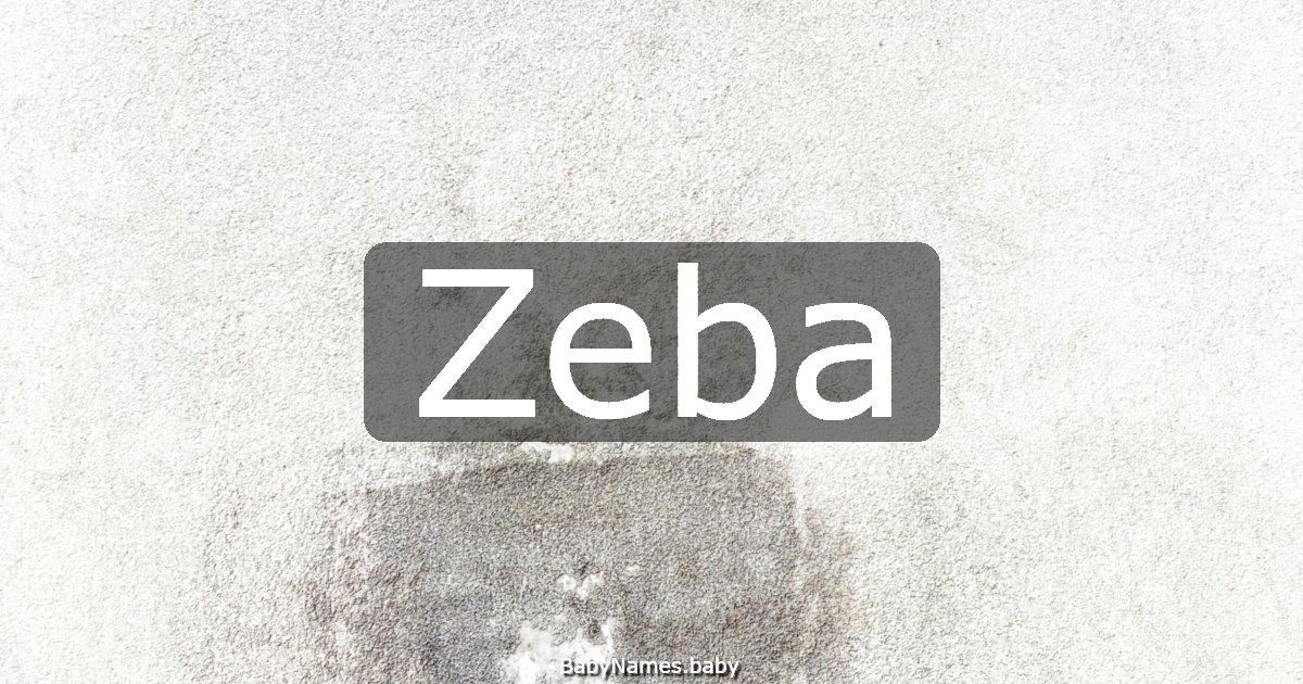 Zeba