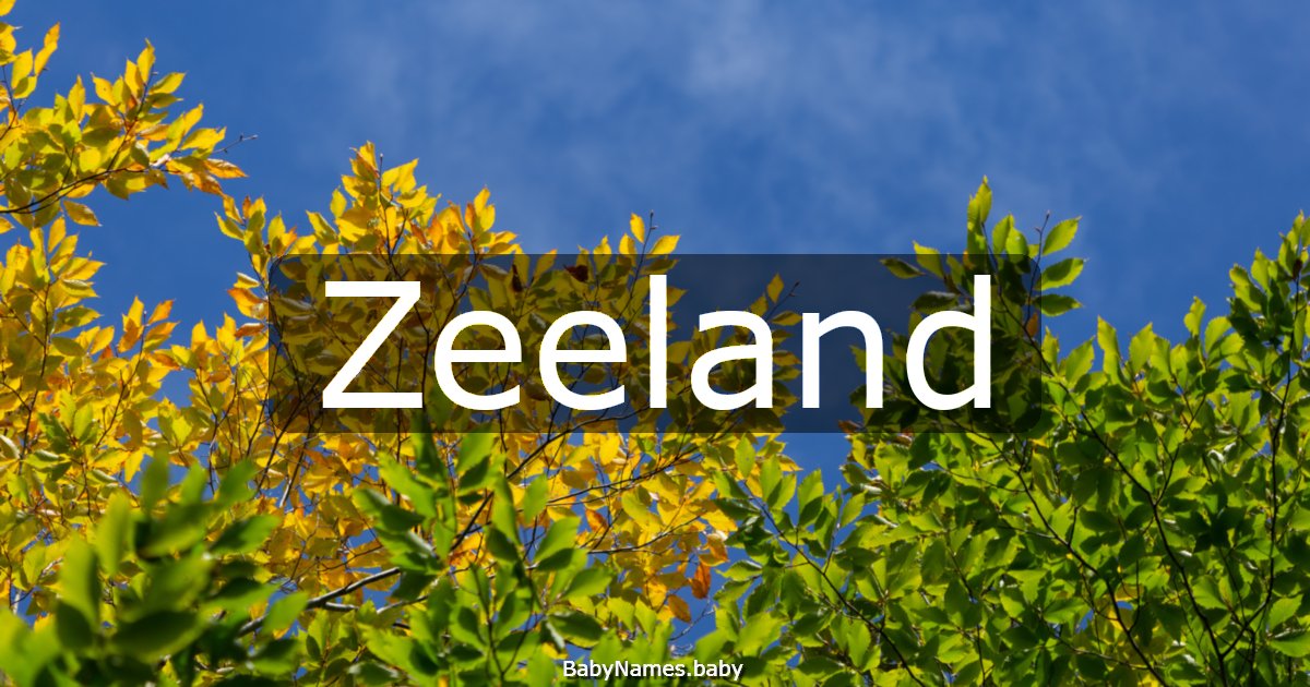 Zeeland