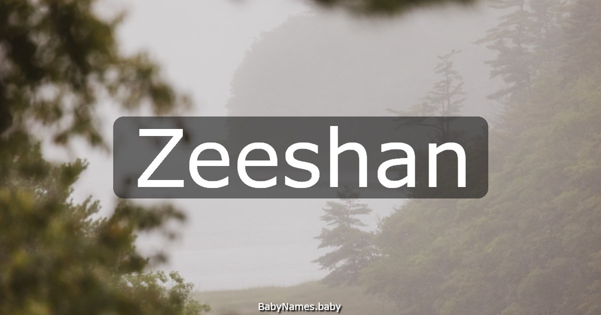 Zeeshan