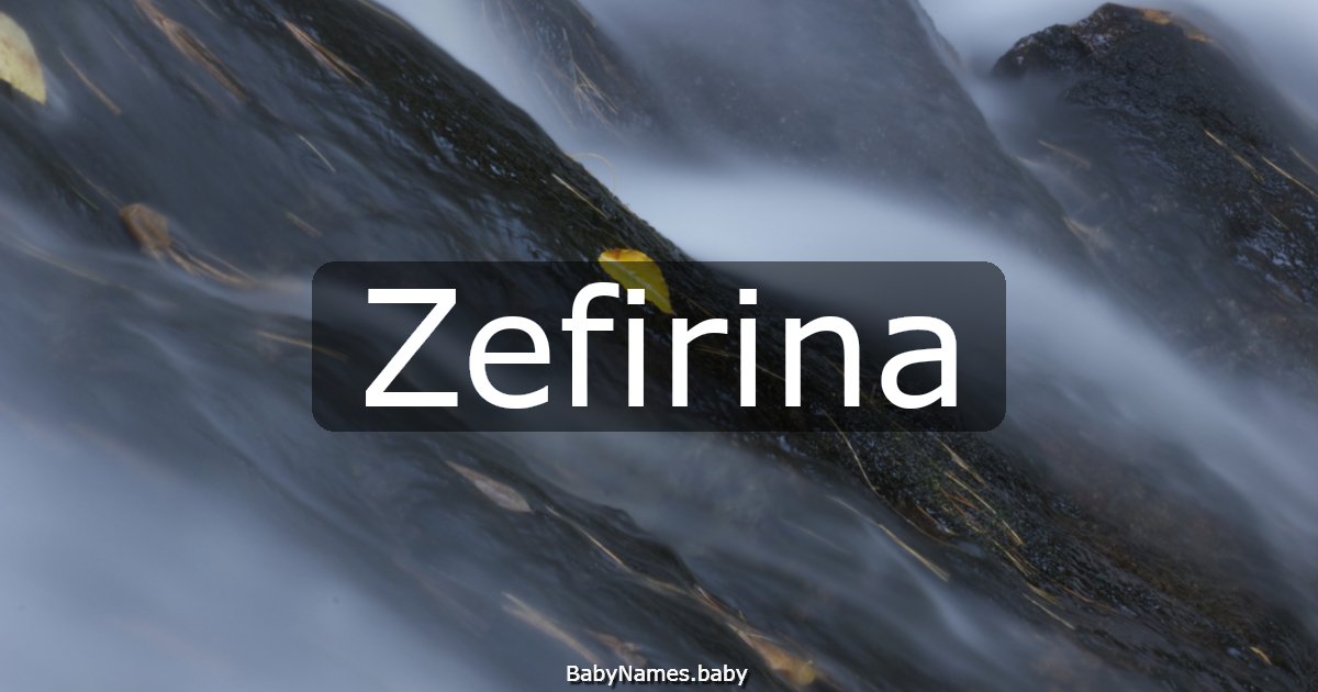 Zefirina